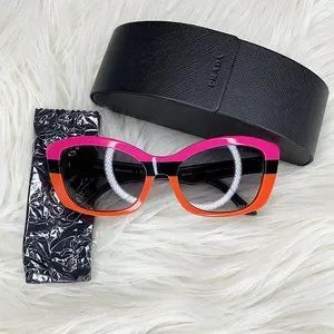 Prada | Accessories | Prada Colorblock Cat Eye Spr 3n  display picture 3